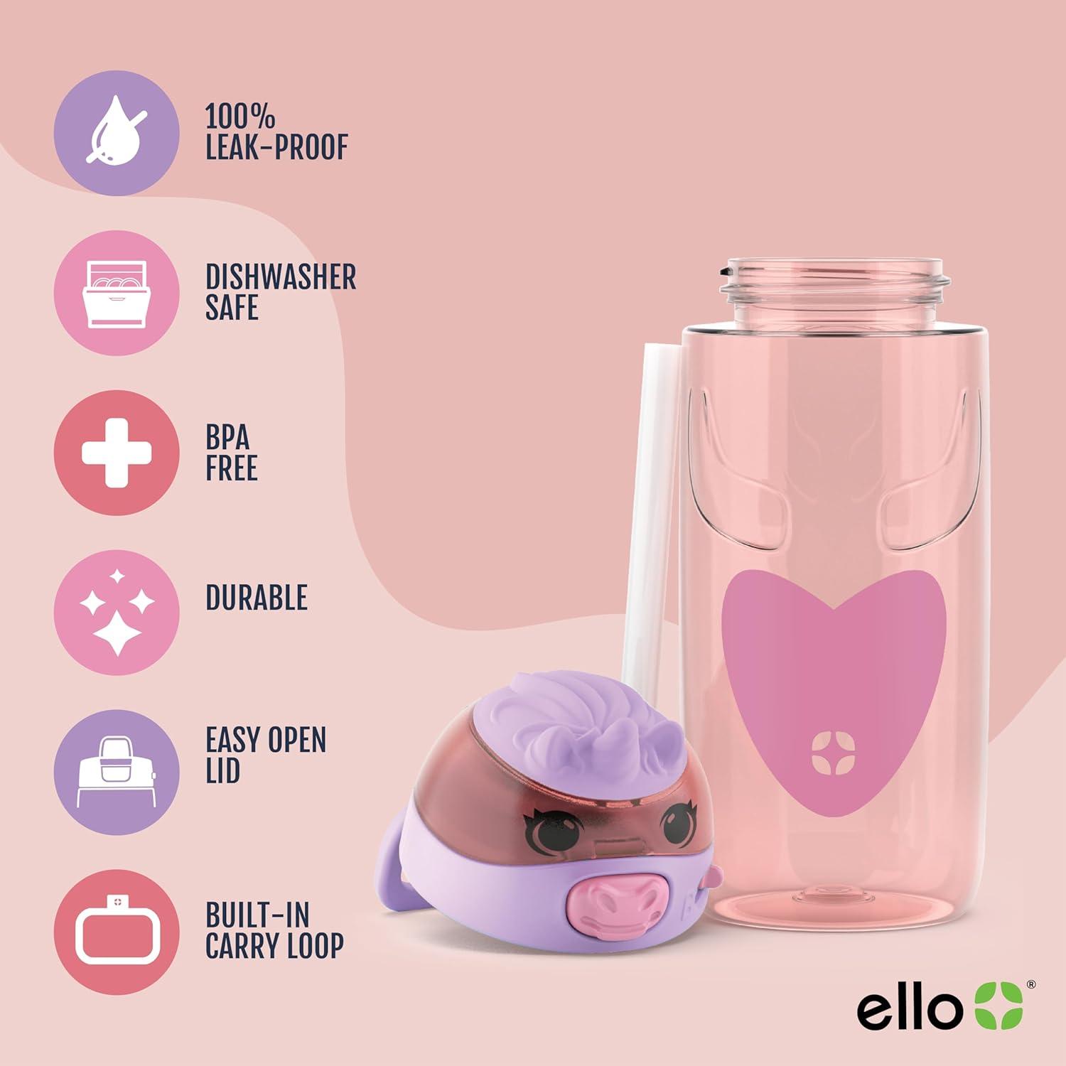 imageEllo Ellies 16oz Plastic Kids16 Ounces