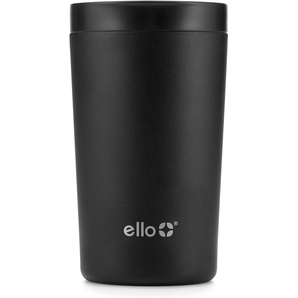 imageEllo Jones Stainless Steel Travel Coffee Mug Travel Tea Mug 11oz RosegoldBlack