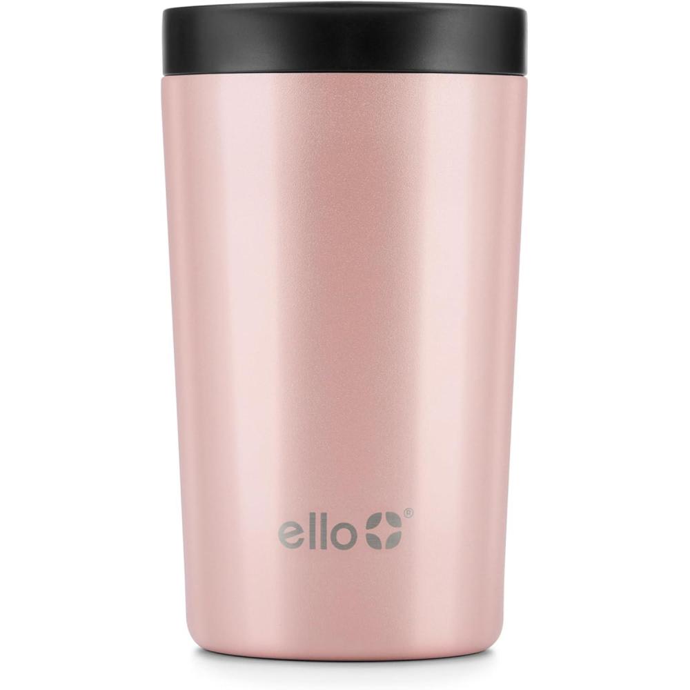 imageEllo Jones Stainless Steel Travel Coffee Mug Travel Tea Mug 11oz RosegoldRosegold
