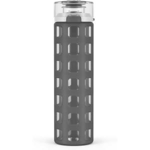 Ello Syndicate Glass Water Bottle(Grey)