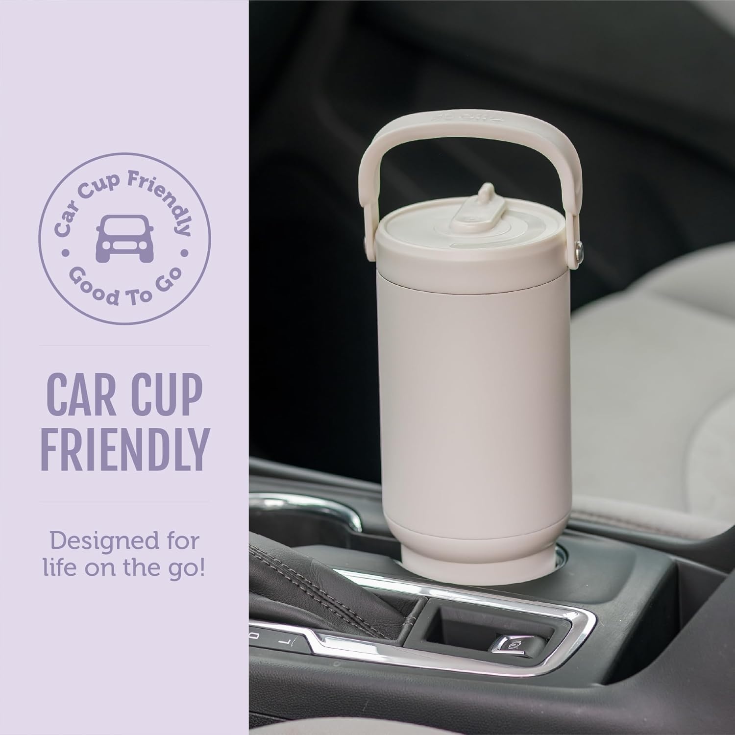 image:imageEllo Oasis Go 32oz Tumbler with Top Handle and Retracting Straw Reusable Insulated Stainless Steel Cup 100 Leakproof Water Bottle 24 Hours Cold Cup Holder Friendly For Travel JadeglowOrchid