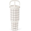 Cream Plaid