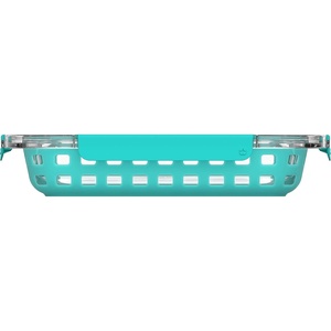 Ello Duraglass Bakeware – Glass Baking Dish with Airtight Durable Tritan Lid and Silicone Sleeve Trivet – Freezer to Oven Safe (7 x 11-2 Quart, Aquaviva)