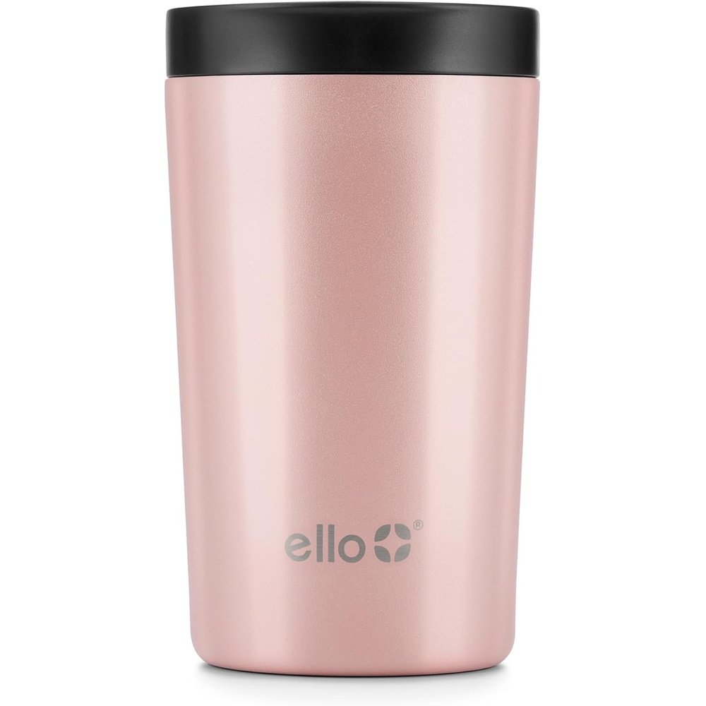image:imageEllo Jones 11oz Vacuum Insulated Stainless Steel Travel Mug Tiny Dot BlushRosegold